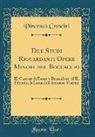 Vincenzo Crescini - Due Studi Riguardanti Opere Minori del Boccaccio