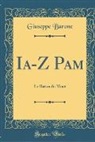 Giuseppe Barone - Ia-Z Pam
