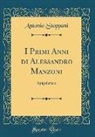 Antonio Stoppani - I Primi Anni di Alessandro Manzoni