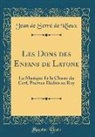 Jean de Serré de Rieux - Les Dons des Enfans de Latone