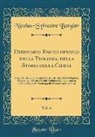 Nicolas-Sylvestre Bergier - Dizionario Enciclopedico della Teologia, della Storia della Chiesa, Vol. 6