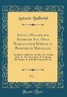 Antonio Ballerini - Antonii Ballerini e Societate Iesu Opus Theologicum Morale in Busembaum Medullam, Vol. 1