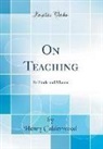 Henry Calderwood - On Teaching