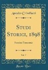 Amedeo Crivellucci - Studi Storici, 1898, Vol. 7