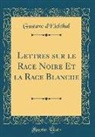 Gustave D'Eichthal - Lettres sur le Race Noire Et la Race Blanche (Classic Reprint)