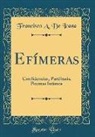 Francisco A. De Icaza - Efímeras