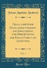 Johann Matthäus Bechstein - Diana, oder Neue Gesellschaftsschrift zur Erweiterung und Berichtigung der Natur-Forst-und Jagdkunde, Vol. 4 (Classic Reprint)
