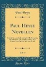 Paul Heyse - Paul Heyse Novellen, Vol. 11