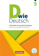 Margre Angel, Margret Angel, Barbara Wohlrab, Corinna Nagel, Ulric Deters, Ulrich Deters... - D wie Deutsch, Allgemeine Ausgabe: D wie Deutsch - Zu allen Ausgaben - 5. Schuljahr