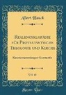 Albert Hauck - Realencyklopädie für Protestantische Theologie und Kirche, Vol. 10