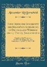 Alexander Reifferscheid - Neun Texte zur Geschichte der Religiösen Aufklärung in Deutschland Während des 14. Und 15. Jahrhunderts