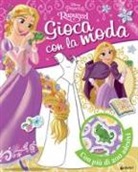 Rapunzel. Gioca con la moda. Con adesivi