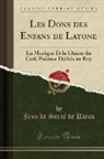 Jean de Serre de Rieux, Jean de Serré de Rieux - Les Dons des Enfans de Latone