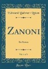 Edward Bulwer-Lytton - Zanoni, Vol. 1 of 4