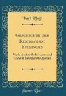 Karl Pfaff - Geschichte der Reichsstadt Eßlingen