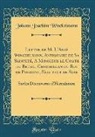 Johann Joachim Winckelmann - Lettre de M. L'Abbé Winckelmann, Antiquaire de Sa Sainteté, A Monsieur le Comte de Brühl, Chambellan du Roi de Pologne, Electeur de Saxe