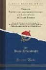 Hans Zickendraht - Über die Fortpflanzungsgeschwindigkeit von Luftstössen in Engen Röhren