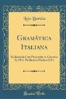 Luis Bordas - Gramática Italiana
