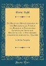 Horst Kohl - Die Reden des Ministerpräsidenten und Reichskanzlers Fürsten von Bismarck im Preussischen Landtage, im Deutschen Reichstage und im Preussischen Volkswirthschaftsrathe, 1879-1881