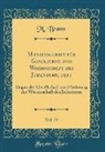 M. Brann - Monatsschrift für Geschichte und Wissenschaft des Judentums, 1911, Vol. 55