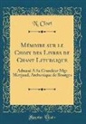 N. Cloet - Mémoire sur le Choix des Livres de Chant Liturgique
