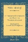 Walter Allendorff - Allendorffs Kulturpraxis der Kalt-und Warmhauspflanzen