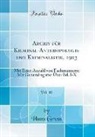 Hans Groß - Archiv für Kriminal-Anthropologie und Kriminalistik, 1903, Vol. 10