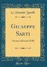 G. Pasolini Zanelli - Giuseppe Sarti
