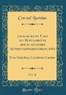 Conrad Bursian - Jahresbericht Über die Fortschritte der Klassischen Altertumswissenschaft, 1881, Vol. 26