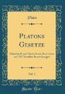 Plato, Plato Plato - Platons Gesetze, Vol. 2