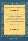 Katholischer Verein Deutschlands - Verhandlungen der Zwanzigsten General-Versammlung der Katholischen Vereine Deutschlands in Düsseldorf am 6., 7., 8. Und 9. September 1869