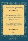 Christian von Stramburg - Denkwürdiger Und Nützlicher Rheinischer Antiquarius, Vol. 9
