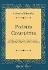 Edouard Grenier, Édouard Grenier - Poésies Complètes