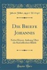 Johann Tobias August Wiesinger - Die Briefe Johannis