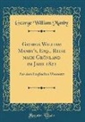George William Manby - George William Manby's, Esq., Reise nach Grönland im Jahr 1821