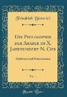 Friedrich Dieterici - Die Philosophie der Araber im X. Jahrhundert N. Chr, Vol. 1