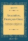 Anacreon Anacreon, Anacréon Anacréon - Anacréon, Français-Grec