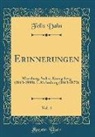 Felix Dahn - Erinnerungen, Vol. 4