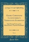 Georg Christoph Lichtenberg - Georg Christoph Lichtenberg's Vermischte Schriften, Vol. 1