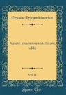 Prussia Kriegsministerium - Armee-Verordnungs-Blatt, 1882, Vol. 16 (Classic Reprint)