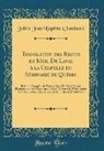 Julien Jean Baptiste Chouinard - Translation des Restes de Mgr. De Laval à la Chapelle du Séminaire de Québec