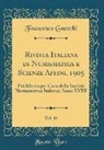 Francesco Gnecchi - Rivista Italiana di Numismatica e Scienze Affini, 1905, Vol. 18