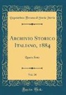 Deputazione Toscana Di Storia Patria - Archivio Storico Italiano, 1884, Vol. 14