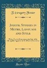 T. Gregory Foster - Judith, Studies in Metre, Language and Style