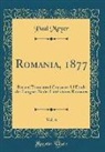 Paul Meyer - Romania, 1877, Vol. 6