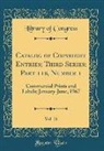 Library of Congress - Catalog of Copyright Entries; Third Series; Part 11b, Number 1, Vol. 21
