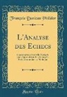 Francois Danican Philidor, François Danican Philidor - L'Analyse des Echecs
