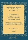 Library of Congress - Catalogue of Copyright Entries, 1918, Vol. 13