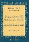 Catholic Church - Lettres Apostoliques De Pie IX, Grégoire XVI, Pie VII, Encycliques, Brefs, Etc