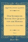 Miguel De Cervantes Saavedra - Der Sinnreiche Ritter Don Quijote von der Mancha, Vol. 4
